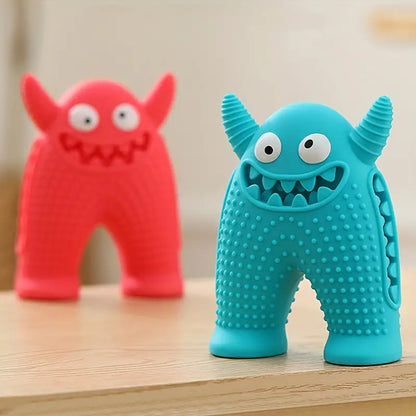 Snack-Hiding Monster Dog Toy