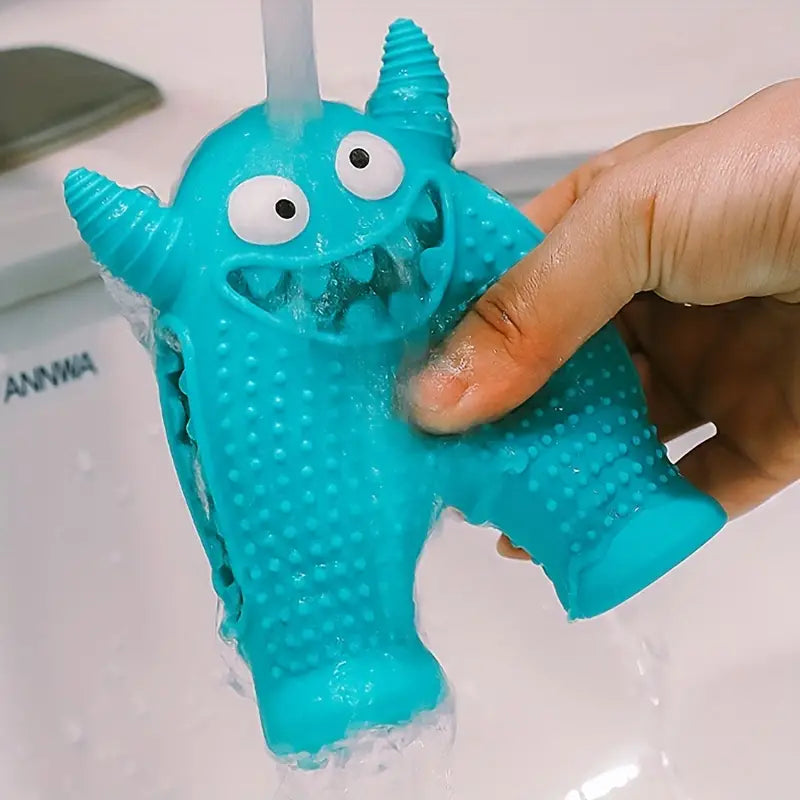 Snack-Hiding Monster Dog Toy