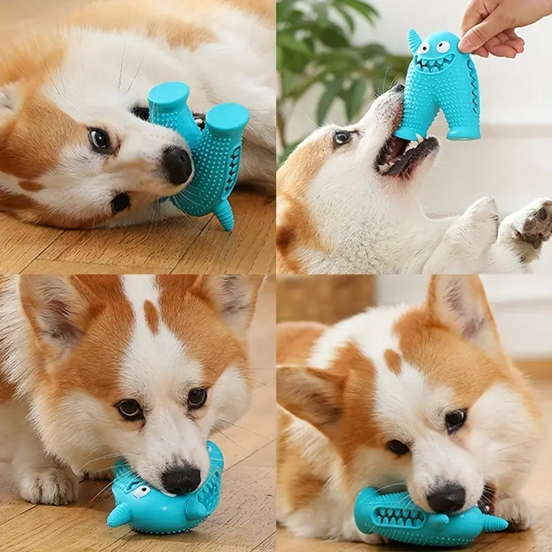 Snack-Hiding Monster Dog Toy