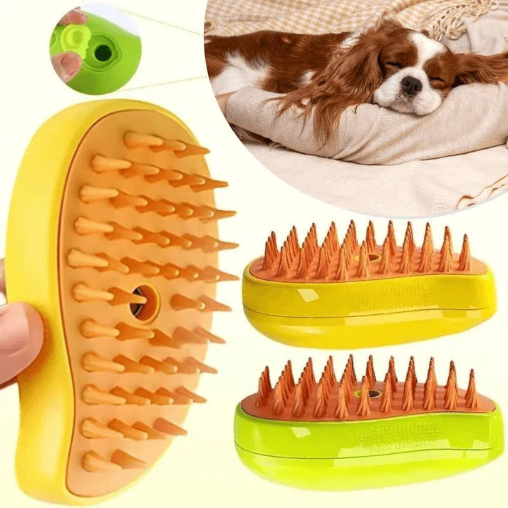 Brush with Soft Steam for Pets